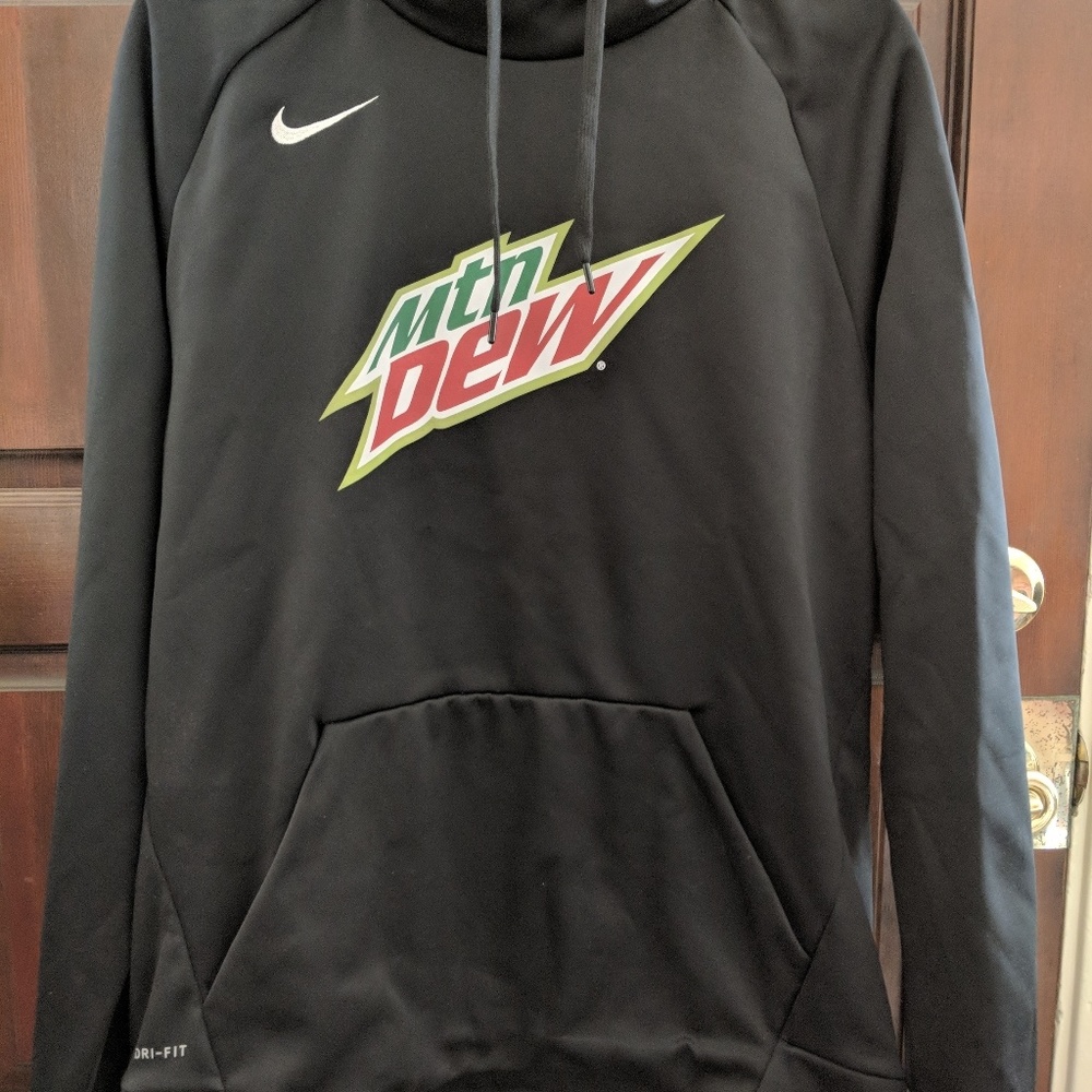Nike Dri-Fit Therma Mountain Dew Hoodie XL NWT